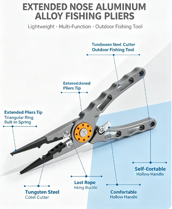 Angelzange aus Aluminiumlegier – Fishing Line Cutter Bewertung und Preis