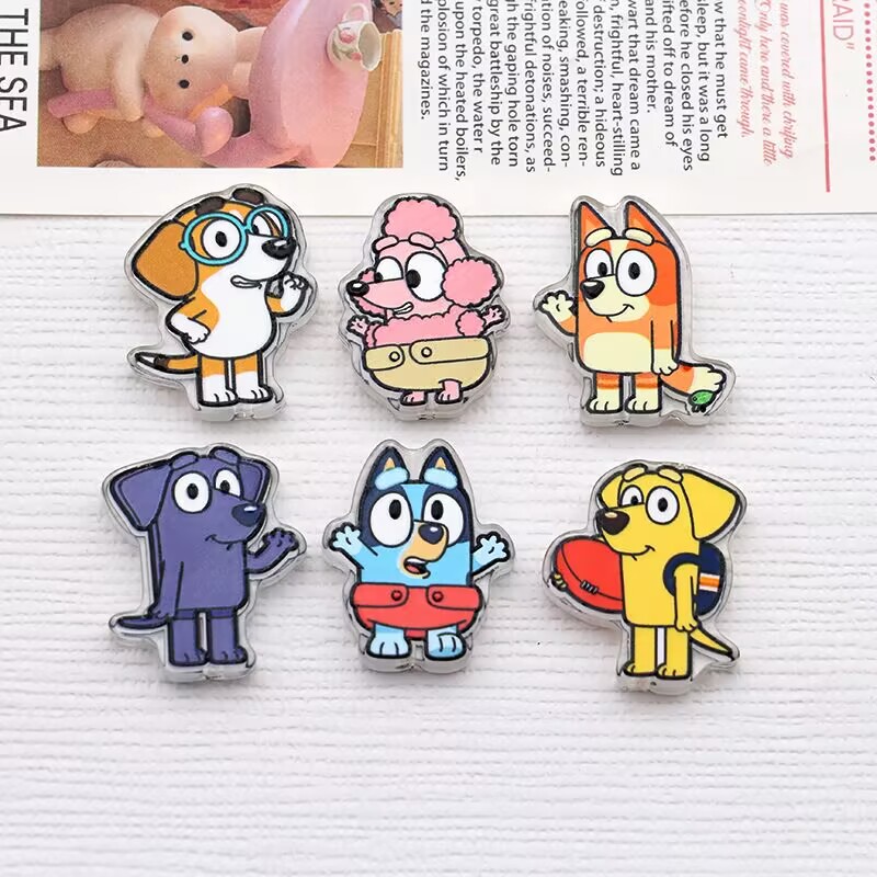 10 Stück Cartoon-Hund-Acryl-DI – Penn Reel Fierce Bewertung und Preis